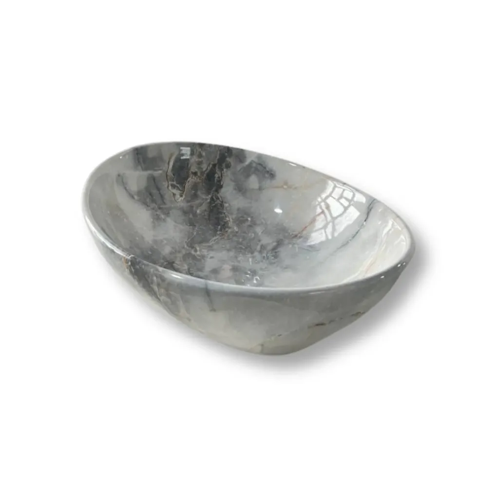 GPL0809 IMES LAVAMANOS SOBREP. OVAL ISABELLA HUMO GRIS