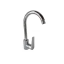 GPL0817 QSB GRIFERIA MEZCL COCINA FIJA - PREMIUM OVAL CROMADA - SILVER