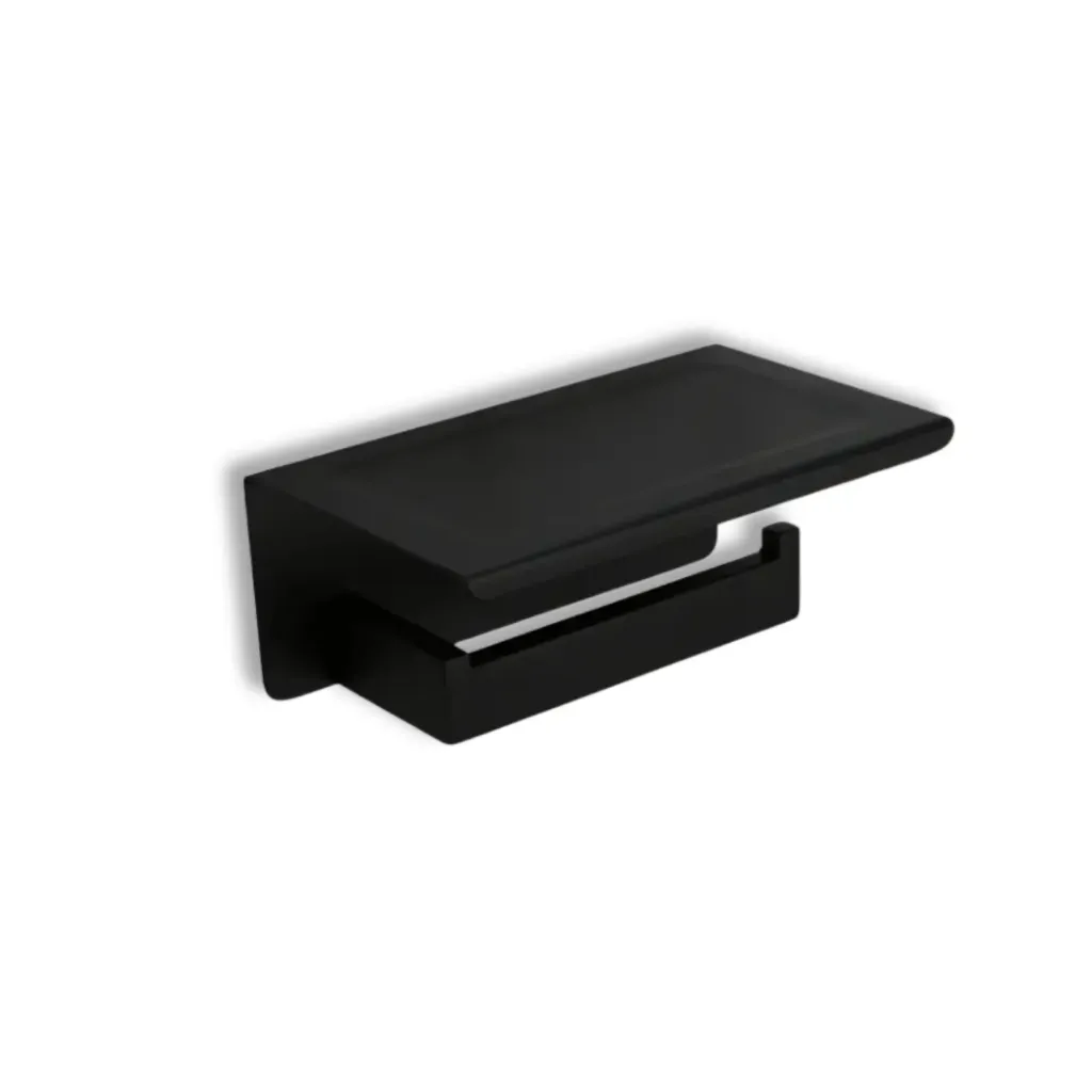 GPL0848 AVI ACC PAPELERA P/BAÑO 18CM NEGRO MATE - INOX (JW858B)