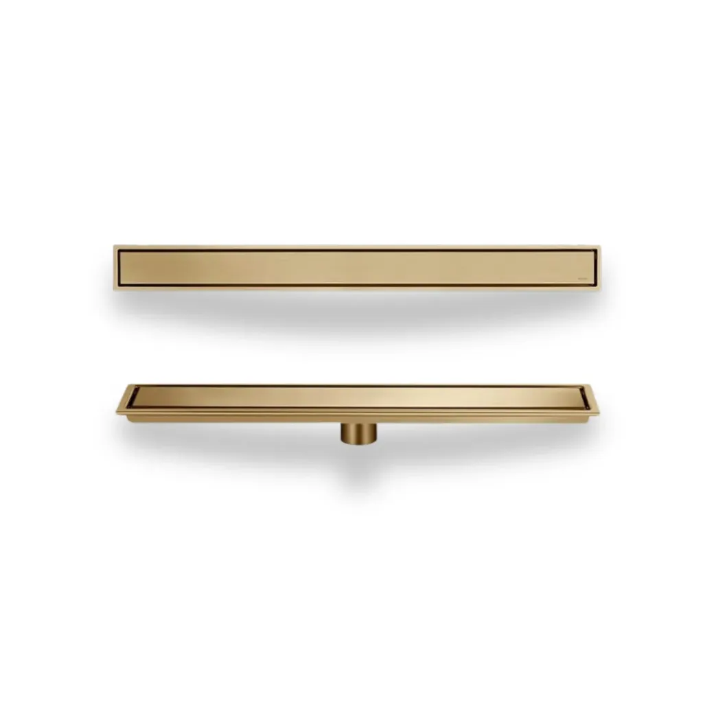 GPL0873 IMES REJILLA LINEAL 2 EN 1 (60X10) CM DORADA - RECTANGULAR - GOLD