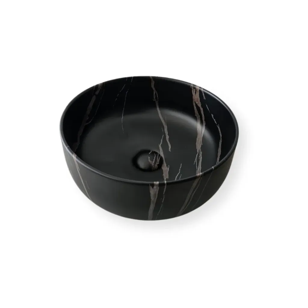GPL0903 BEELEE LAVAMANOS NATALIA NEGRO MATE CIRCULAR (BETAS)