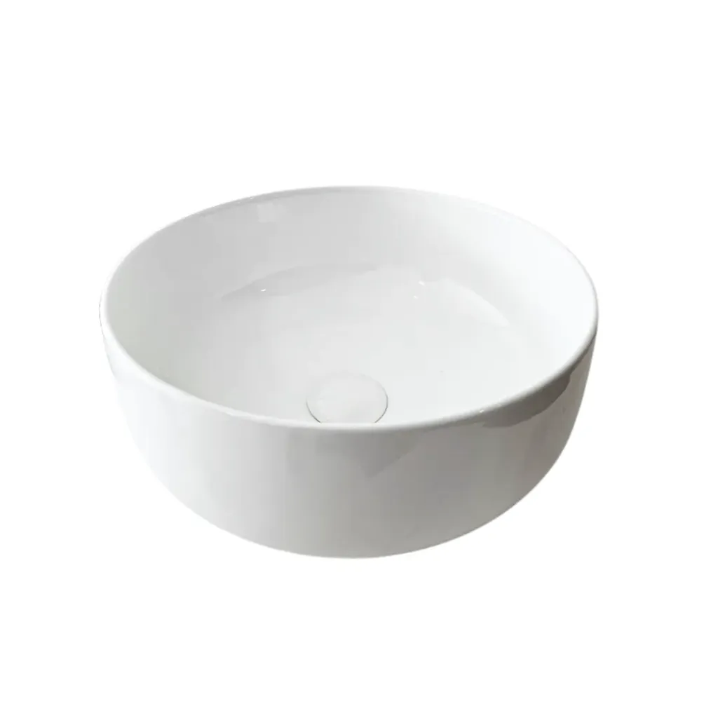 GPL0906 BEELEE LAVAMANOS AMELIA BLANCO BRILL REDONDO - WHITE