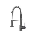 GPL0907 BEELEE GRIFERIA MEZCL COCINA MARSILIANA ESPIRAL - BLACK (NEGRO MATE)