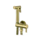 GPL0930 VITTA DUCHA TELEF. HIGIENE ORO MATE C/PISTOLA FRIA (106412)
