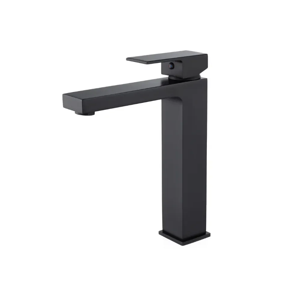GPL0961 BEELEE GRIFERIA BAÑO VERONA BLACK ALTA - NEGRO MATE