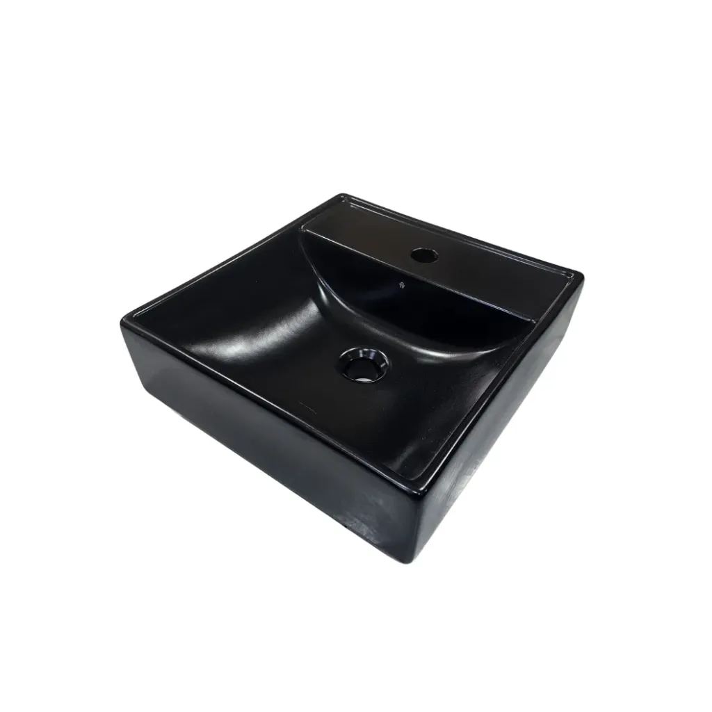 GPL0972 FV LAVAMANOS MOZZART P/MEZON NEGRO MATE - BLACK VESSEL