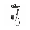 GPL0982 VITTA JGO DUCHA TIVOLI BLACK 2 FUNCIONES / RECTANGULAR (NEGRA)