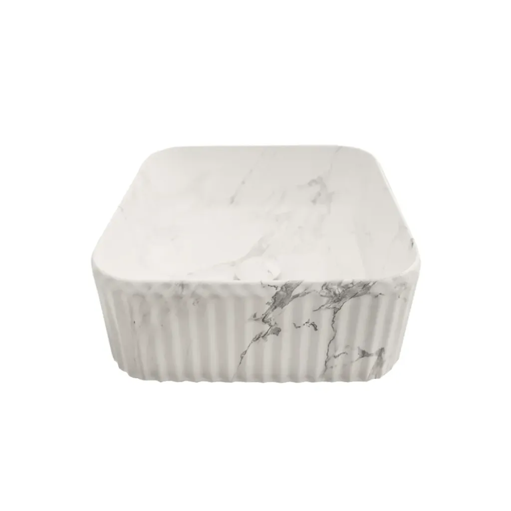 GPL0986 BEELEE LAVAMANOS CATALINA CUADRADO - MARBLE C/BETAS