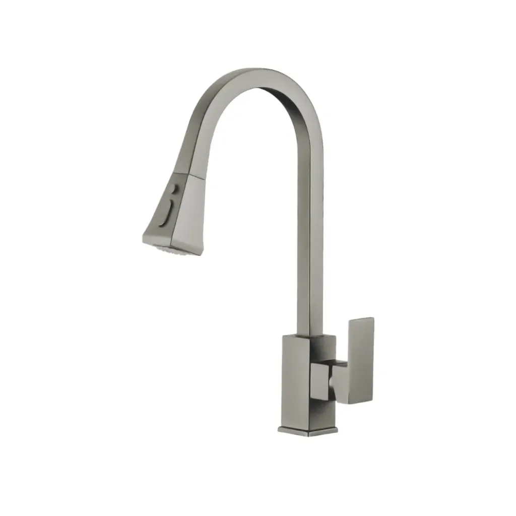 GPL0991 BEELEE GRIFERIA MEZCL COCINA CAPRI NIQUEL - NIQUELADO (ESTIRABLE)