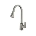 GPL0991 BEELEE GRIFERIA MEZCL COCINA CAPRI NIQUEL - NIQUELADO (ESTIRABLE)