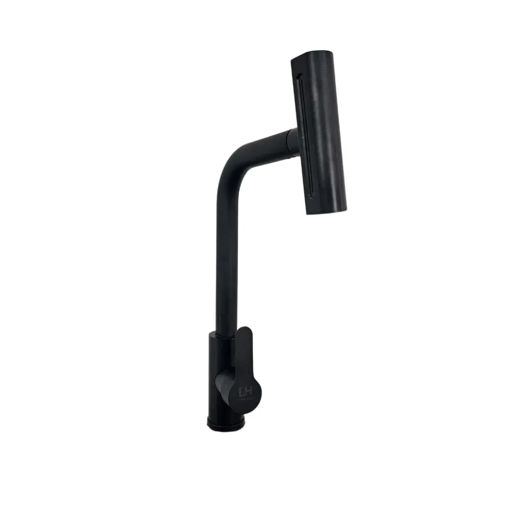 GPL0998 LH GRIFERIA LECCO COCINA NEGRO MATE - 4 CHORROS (BLACK)