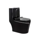 GPL1005 DOMUM INODORO (2057Y) SILENTE BLACK - LINEGREY (NEGRO)