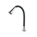 GPL1014 QSB GRIFERIA COCINA MESON FRIA FLEX 3 FUNC - NEGRO