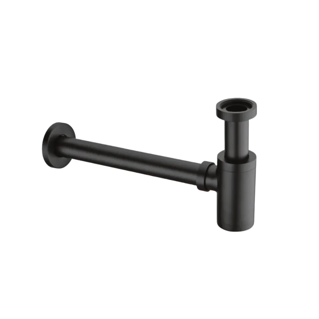 GPL1027 YETKA SIFON T/BOTELLA BULLET ABS 1 1/4 NEGRO - BLACK