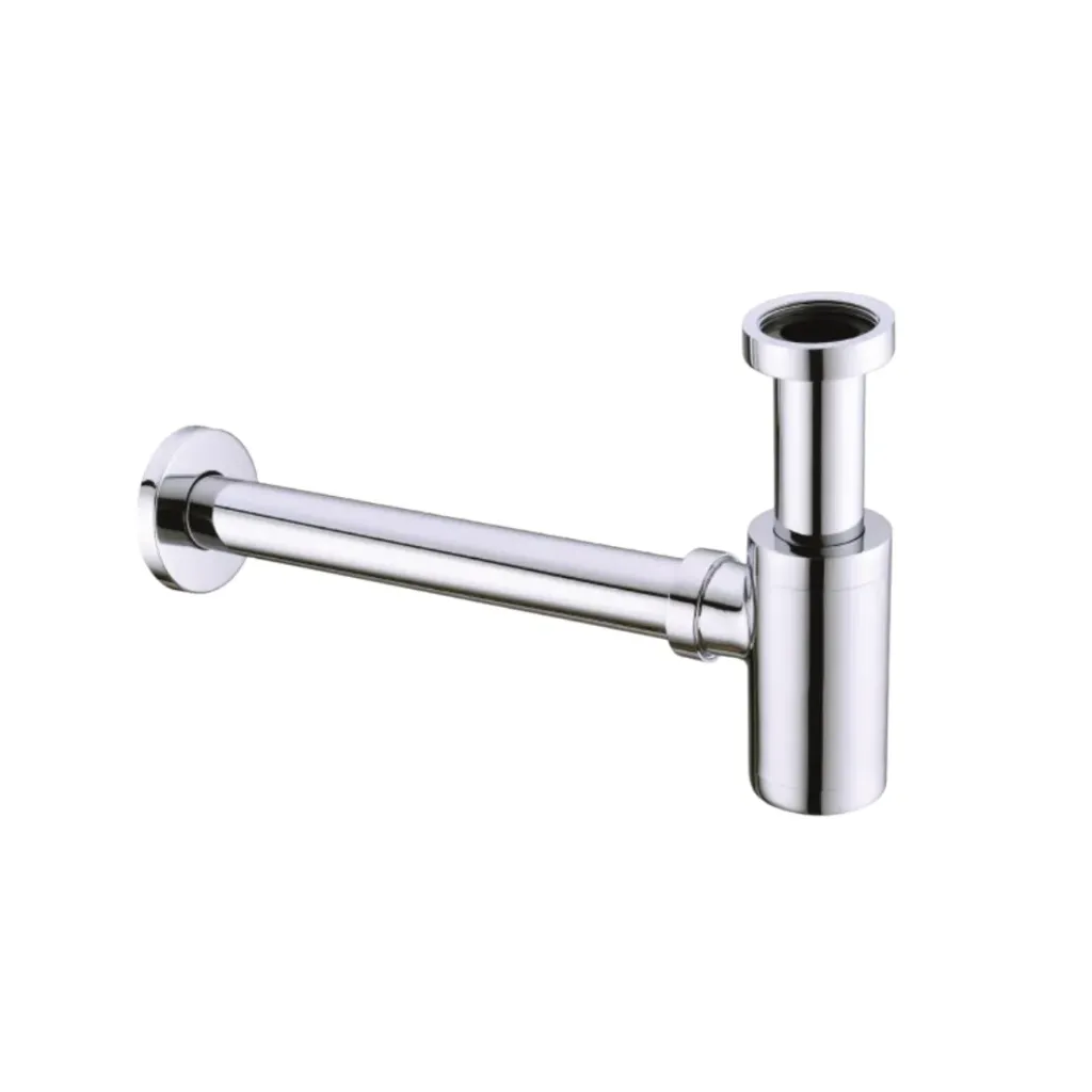 GPL1028 YETKA SIFON T/BOTELLA BULLET ABS 1 1/4 CROMADO - SILVER