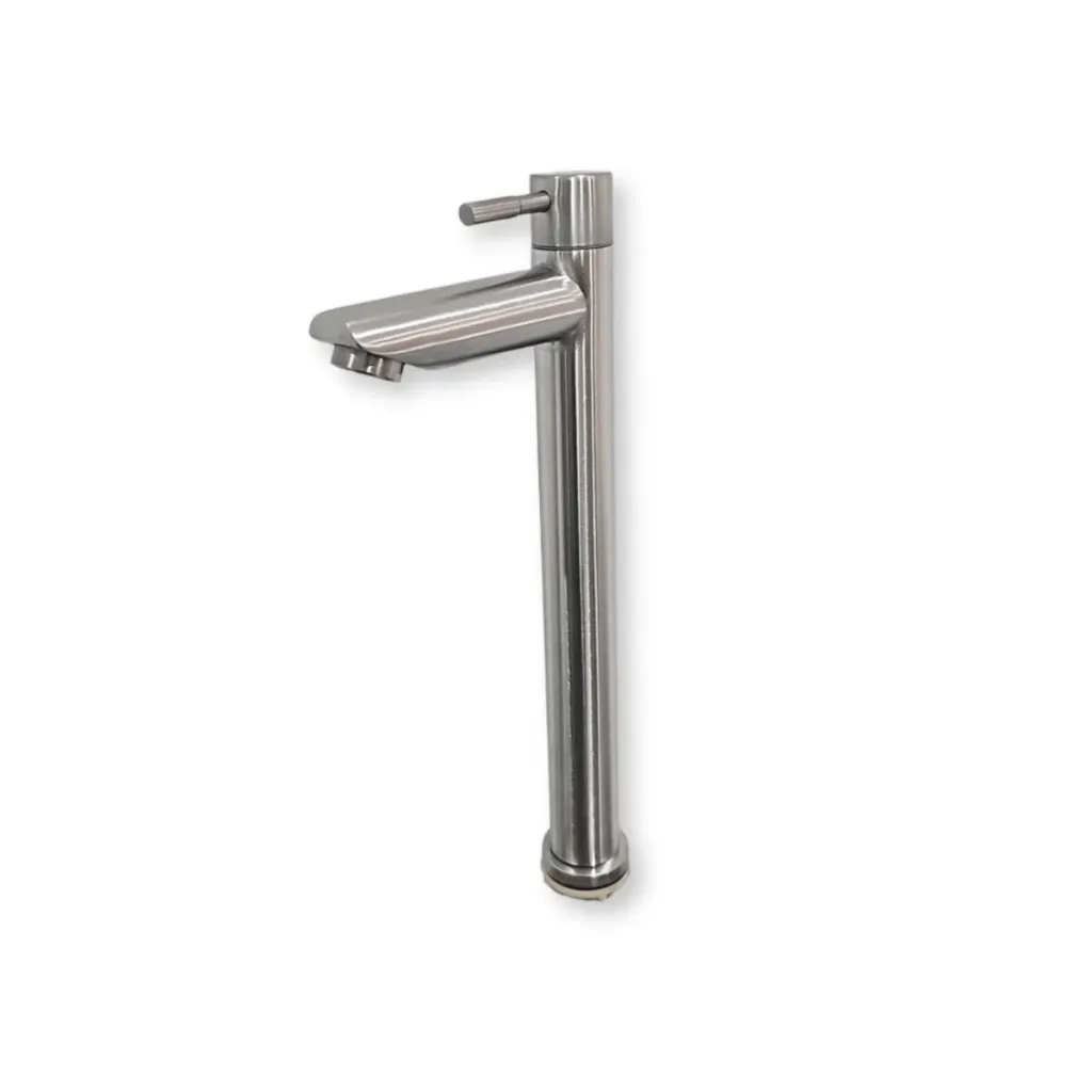 GPL1034 CARDINAL GRIFERIA BAÑO ALTA FRIA  - PULIDO NIQUEL 29CM