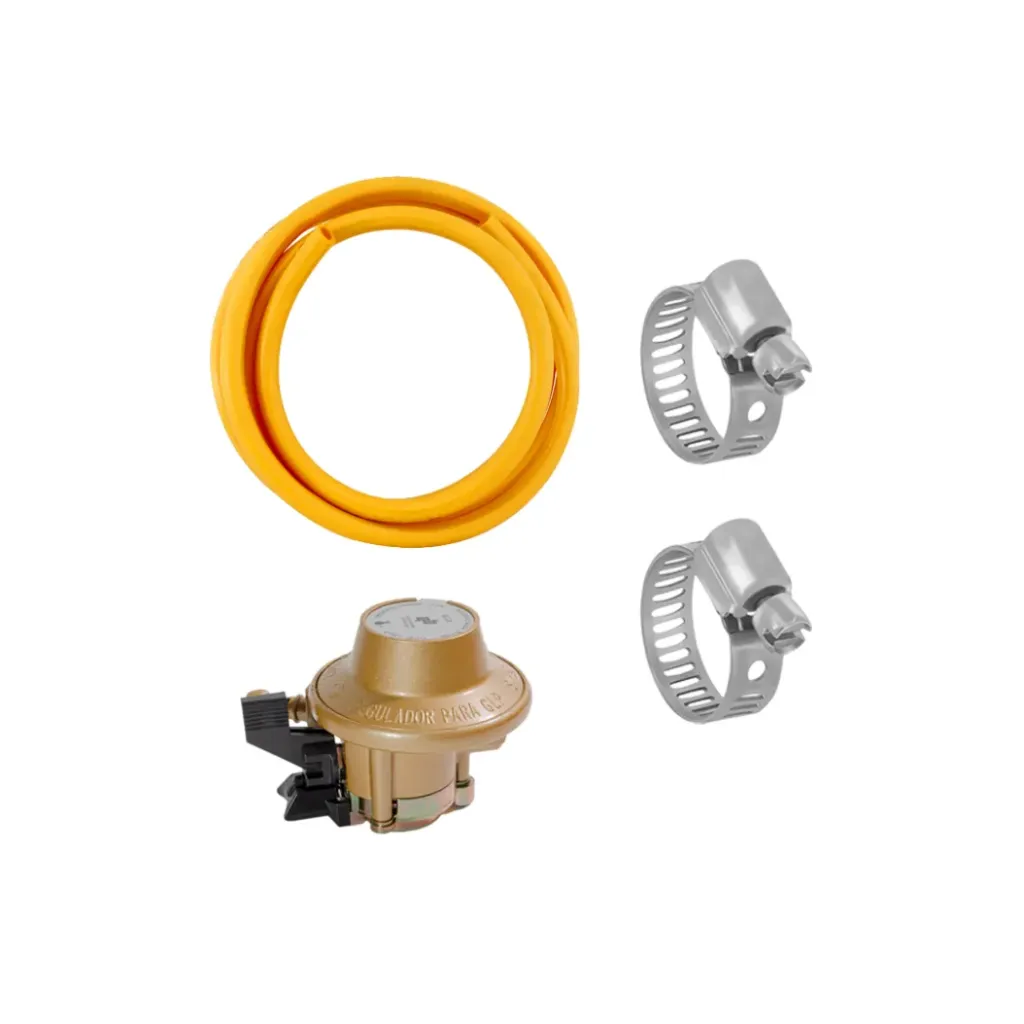 RPL0030 BEELEE KIT DE VALVULA DE GAS + MANGUERA IND (PARA ENCIMERAS A GAS)