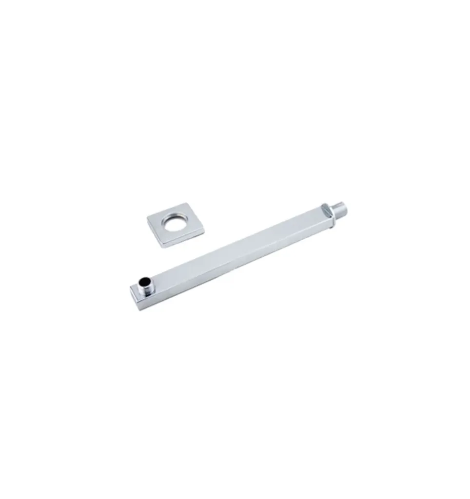 GPL0127 PLASK BRAZO DUCHA CUADRADO CROMO 20CM