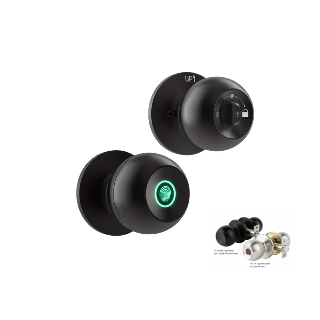 GPL1048 ADLER CERRADURA INTELIGENTE DORM ILOCK 410B - POMO NEGRA (BLACK)