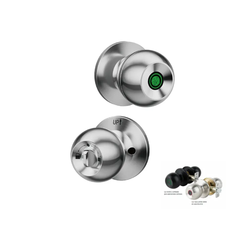 GPL1049 ADLER CERRADURA INTELIGENTE DORM ILOCK 410S - POMO PLATA (SILVER)