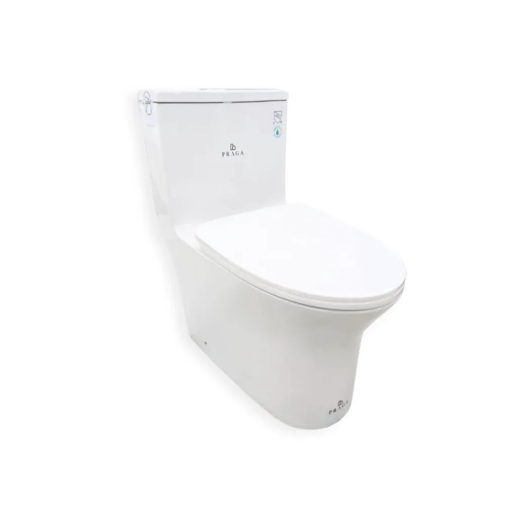 GPL1061 PRAGA INODORO TRENTO BLANCO ONEPIECE - (6639) PREMIUM