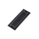 GPL1070 AKUA REJILLA LINEAL RANURADA PISO 40X10 - A. INOX (EC18B) NEGRO MATE