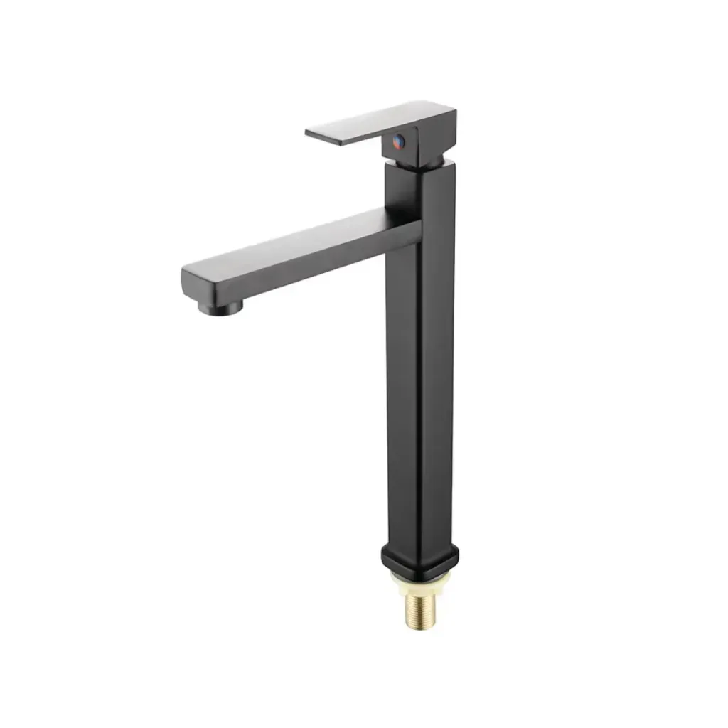 GPL1063 AKUA GRIFERIA BAÑO ALTA FRIA NEGRO MATE 30CM - BLACK (EC31B)