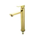 GPL1064 AKUA GRIFERIA BAÑO ALTA FRIA DORADO BRILL 30CM - GOLD (EC31C)