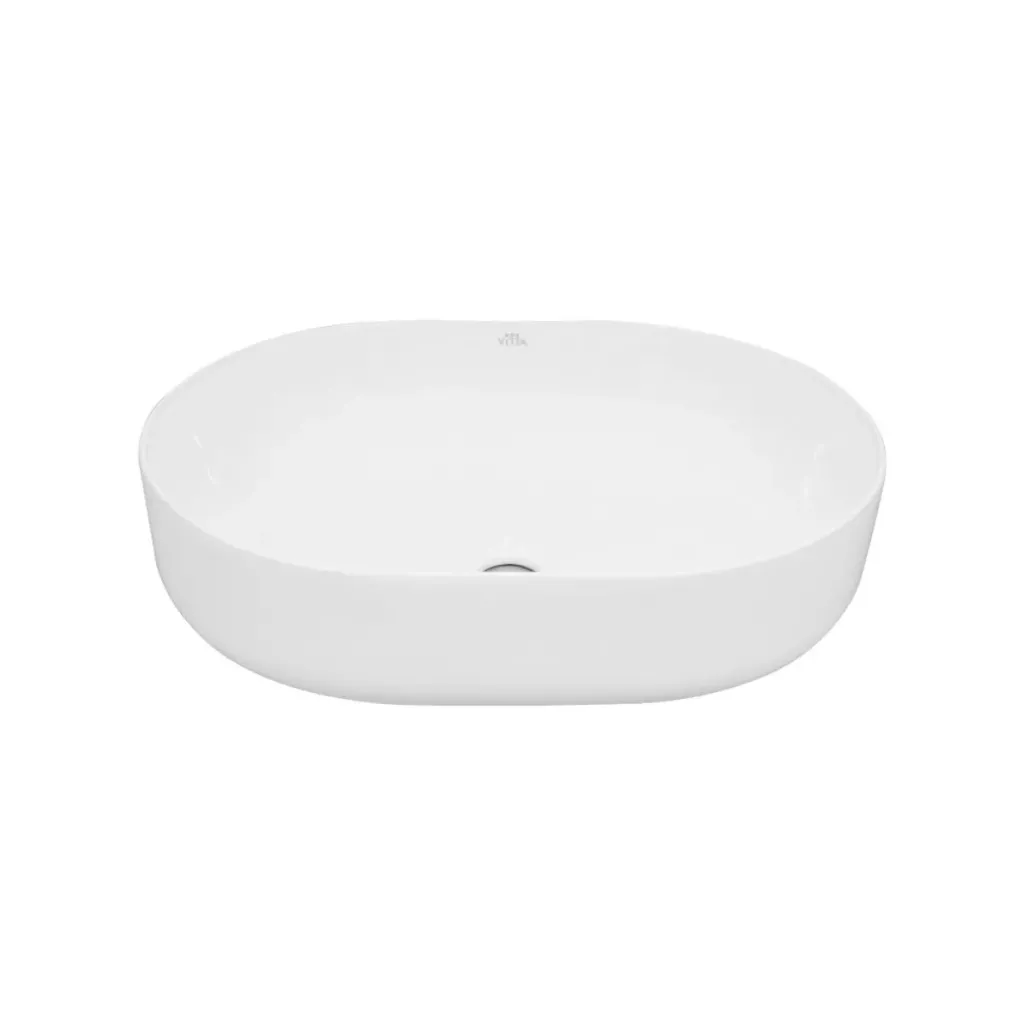 GPL1076 VITTA LAVAMANOS SOBREP TACINA BLANCO OVAL (55X40X14) - WHITE