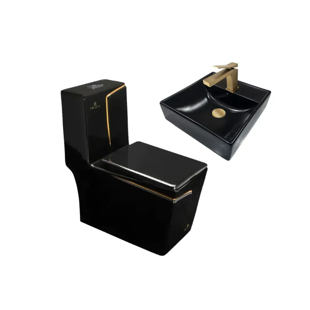 CMB0010 COMBO INODORO + LAVAMANOS + GRIFERIA (GPL0584+GPL0972+GPL0963+GPL1045)