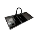 CMB0042 COMBO FREGADERO + GRIFERIA (GPL0192+GPL0183)