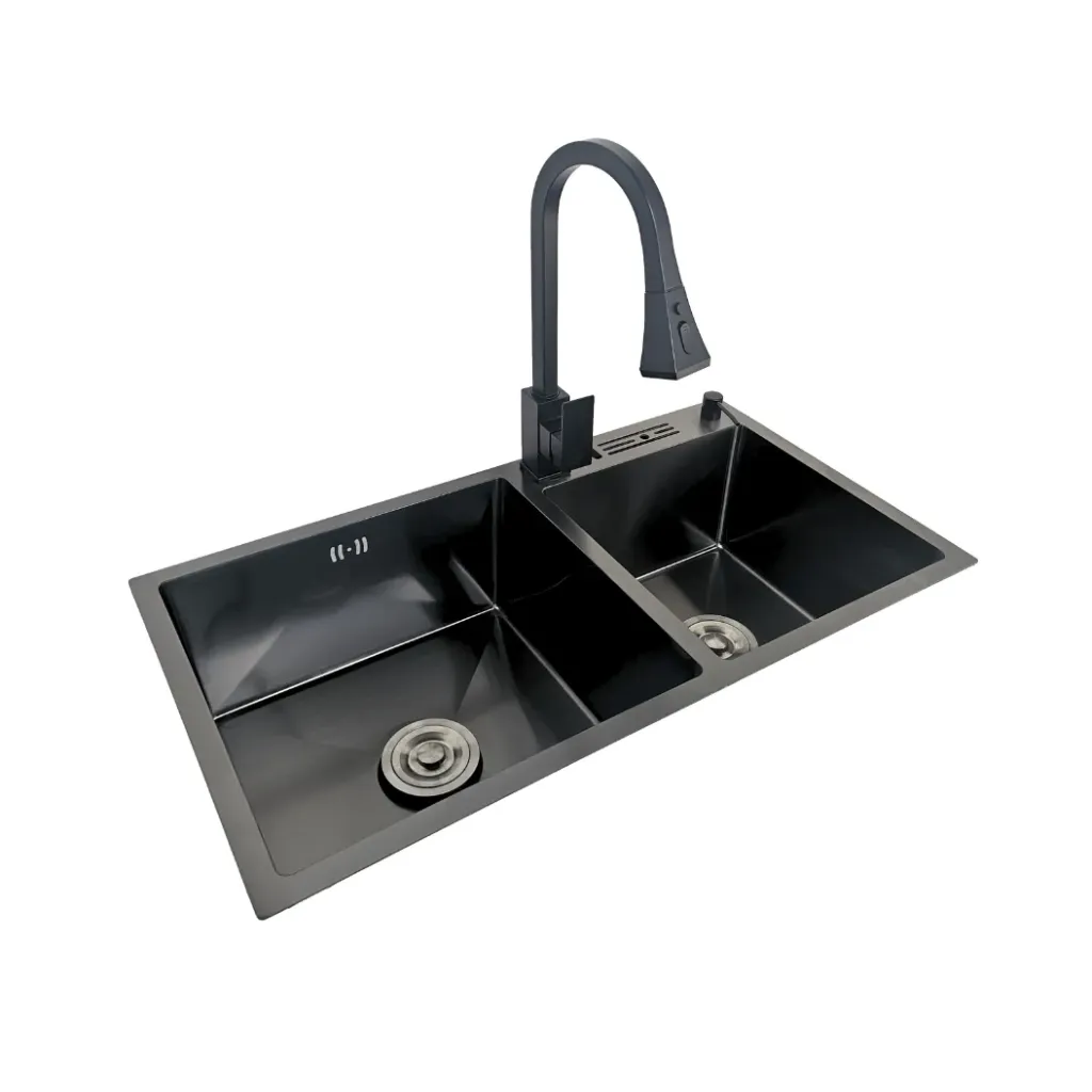 CMB0049 COMBO FREGADERO + GRIFERIA (GPL0875+GPL0967)