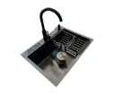 CMB0050 COMBO FREGADERO + GRIFERIA (GPL0407+GPL0818)