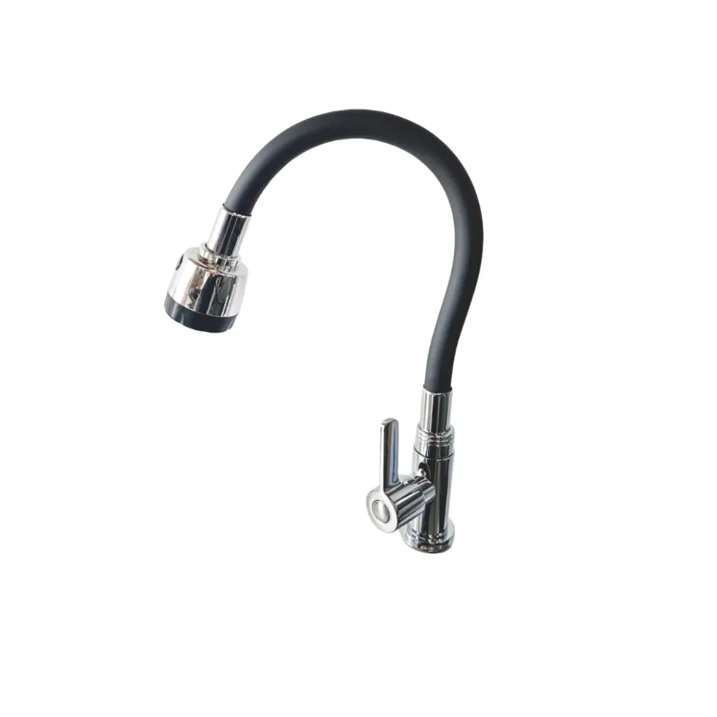 GPL1078 AKUA GRIFERIA COCINA FRIA FLEXIBLE BLACK - NEGRA (EC14B)