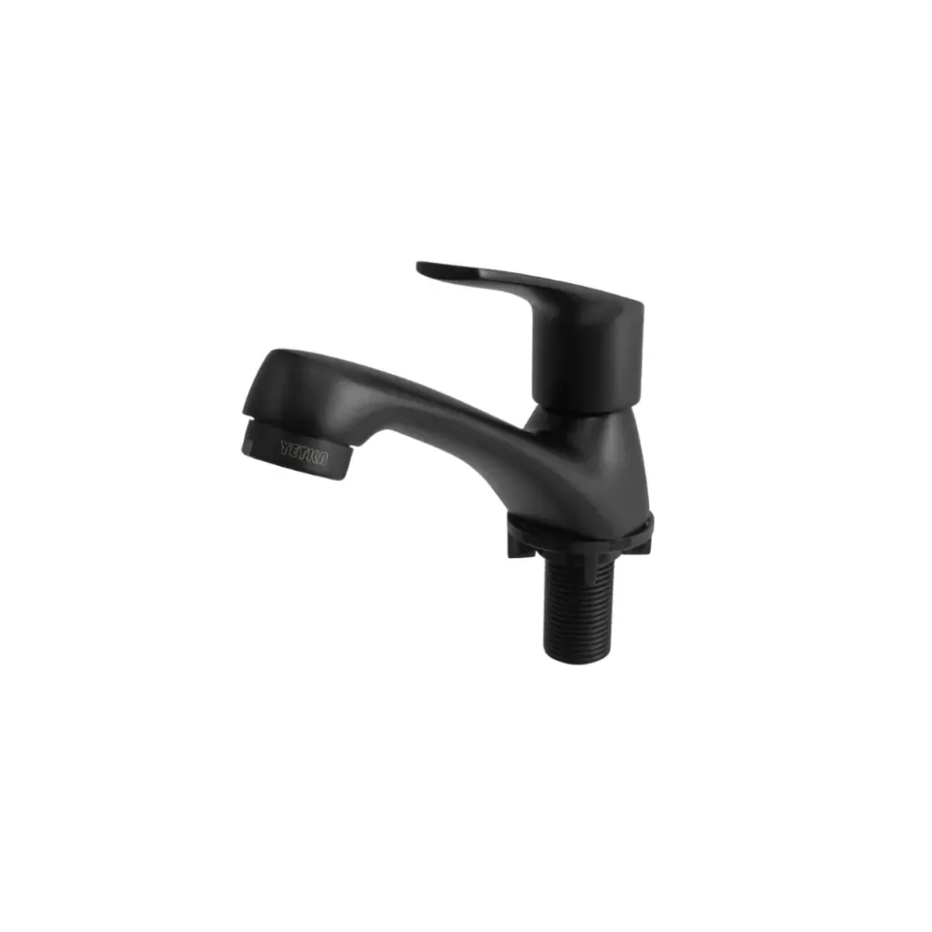 GPL1083 YETKA GRIFERIA BAÑO FRIA FOCUS LEVER BLACK (NEGRO MATE) - BAJA