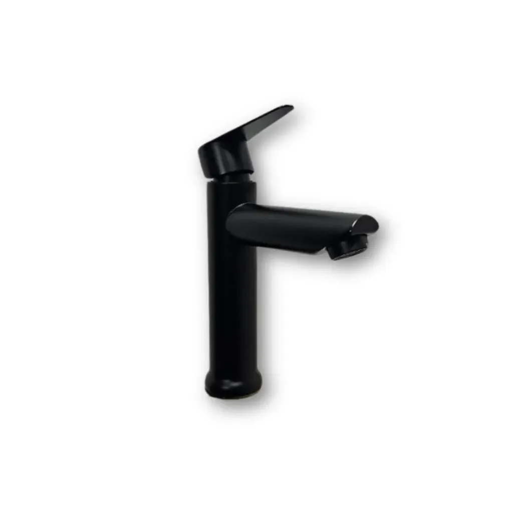 GPL0894 LONCHAM GRIFERIA FRIA BAJA NEGRO MATE - 14CM 1/2"