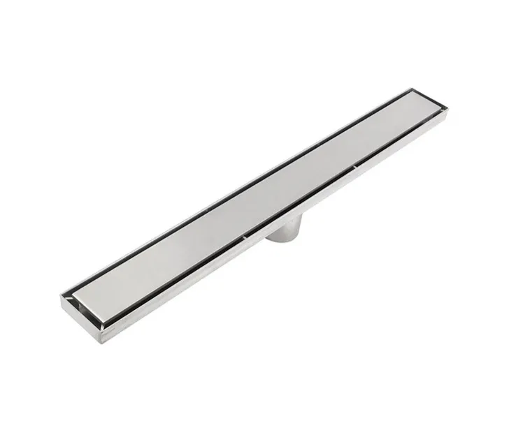 GPL0209 YETKA REJILLA LINEAL LISA 2en1 INOX SILVER 60X8 CM - CROMADO (125533)