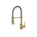GPL1087 QSB GRIFERIA COCINA MEZCL DORADO MATE - GIRAFFE IND (QSB85014GD) - GOLD MATT