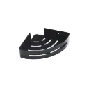 RPL0059 SM PORTA SHAMPOO ESQUINERO - ACCESORIO BAÑO - GRIS MATE - ALUMINIO (C/TORNILLO)
