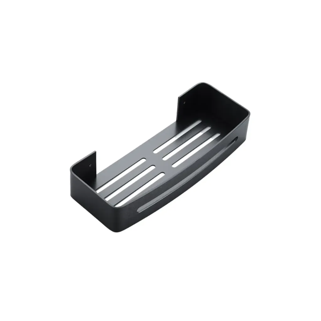 RPL0058 SM PORTA SHAMPOO RECTANG - ACCESORIO BAÑO - GRIS MATE - ALUMINIO (C/TORNILLO)
