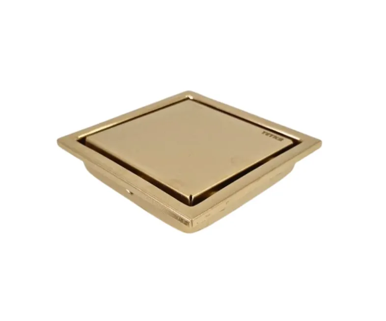 GPL0319 YETKA REJILLA LISA 2 EN 1 GOLD (DORADA) 4x4 AC. INOX (125598GBD)