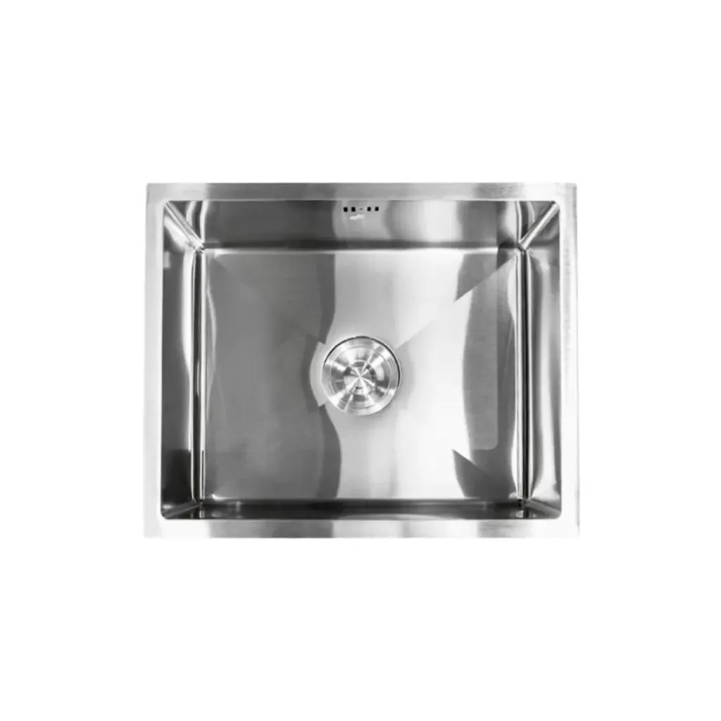 GPL0739 BEELEE FREGADERO BOSTON SILVER (540X440X200)MM - PLATEADO