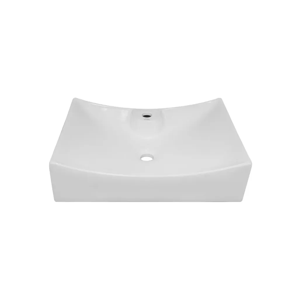 GPL1105 VITTA LAVAMANOS AMATO RECT BLANCO BRILL (57.5X46X15)CM - C/H
