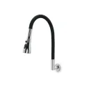 GPL1106 QSB GRIFERIA COCINA PARED FRIA FLEX 3 FUNC - NEGRO