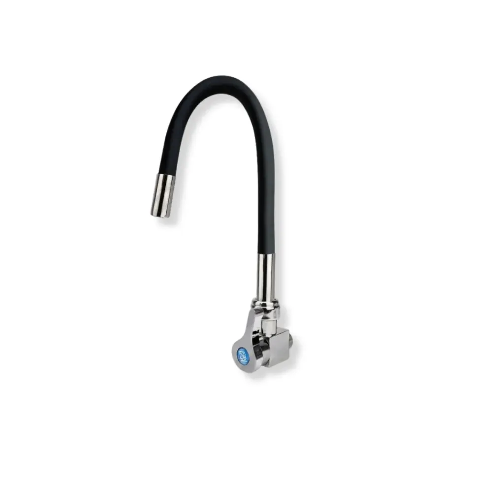 GPL0058 QSB GRIFERIA COCINA PARED FLEXIBLE PALETA - NEGRO QSB890-4