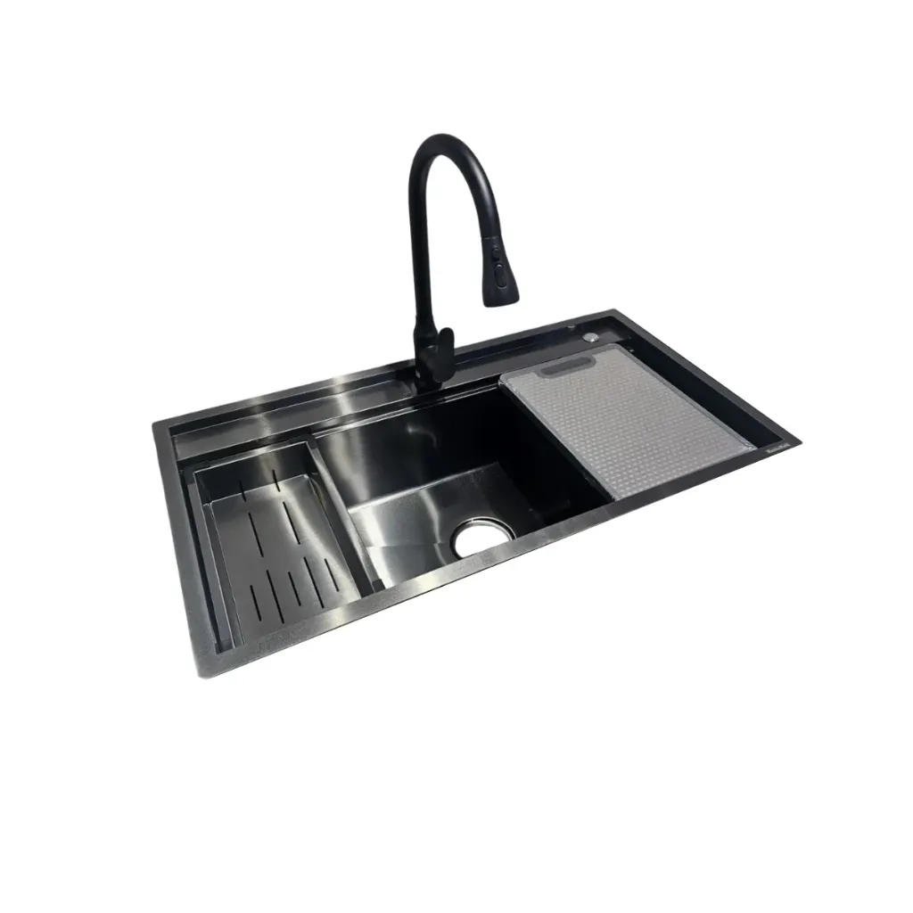 CMB0051 COMBO FREGADERO + GRIFERIA (GPL1110+GPL1098)