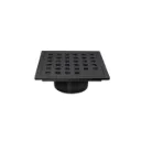 GPL1123 YETKA REJILLA NEGRO MATE P/PISO 85MM - 50MM (125515LK)