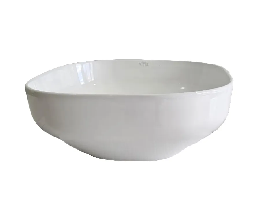 GPL1130 VITTA LAVAMANOS BATHI II CUADR BLANCO BRILL (38X38X15)CM
