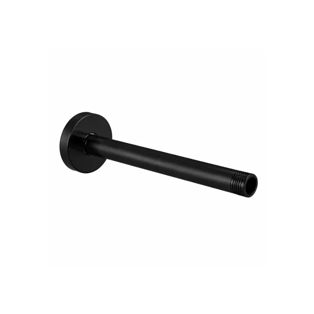 GPL1132 VITTA BRAZO P/DUCHA TECHO RECTO REDONDO - NEGRO 20CM (108946)