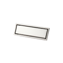 GPL1144 AKUA REJILLA LINEAL LISA REVERSIBLE PISO SILVER 30X10 - (EC32E) PLATA